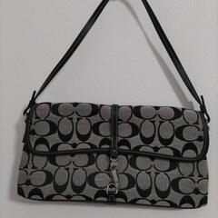 COACH　シグネチャー　セカンドバッグ