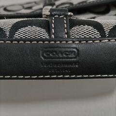 COACH　シグネチャー　セカンドバッグの画像