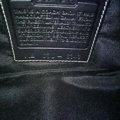 COACH　シグネチャー　セカンドバッグの画像
