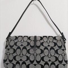 COACH　シグネチャー　セカンドバッグの画像