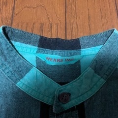 チェックシャツ(黒、緑)の画像