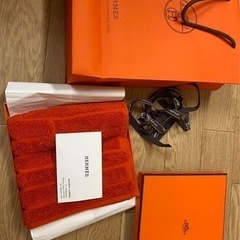 新品エルメス　ハンドタオル