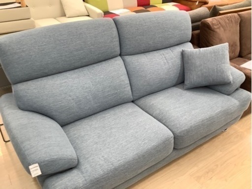 【トレファク名古屋徳重】2人掛けソファー（ブルー）のご紹介！