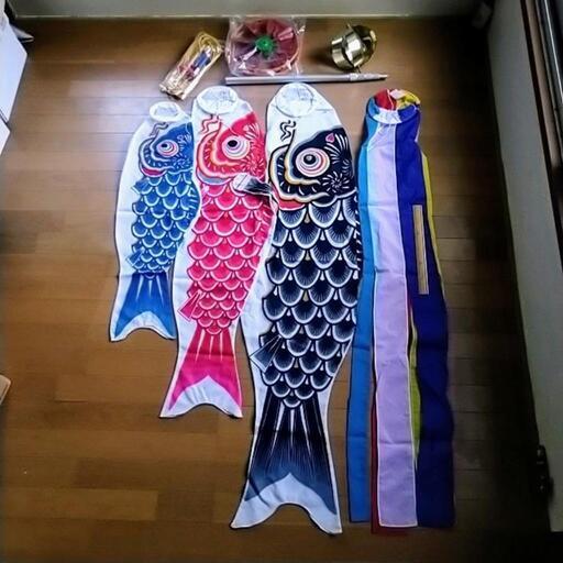 ベランダ用鯉のぼり