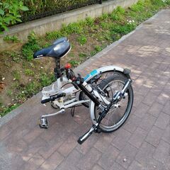 折り畳み自転車売ります　KHS F20-T　2014年　その他備品付きの画像