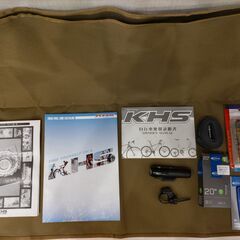 折り畳み自転車売ります　KHS F20-T　2014年　その他備品付きの画像