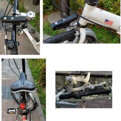 折り畳み自転車売ります　KHS F20-T　2014年　その他備品付きの画像