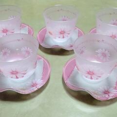 ガラス冷茶セット(新品)