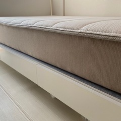 【美品】【使用期間1年未満】セミダブル　マットレス　ニトリ Nsleepの画像