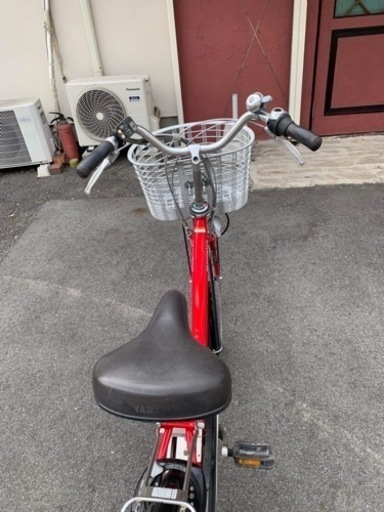 ヤマハ電動自転車。新品バッテリー8.9ah