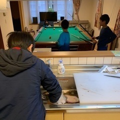 ビリヤード台🎱競技用サイズ9フィートの画像