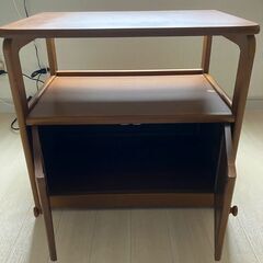 ★無料★早いもの勝ち★【 テレビ台　収納ラック　観音扉 】美品