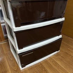 【お話中】【4/28以降】衣装ケース 引き出し 3段の画像
