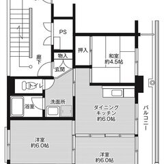 ◆敷金・礼金が無料！◆ビレッジハウス愛野1号棟 (206号室)