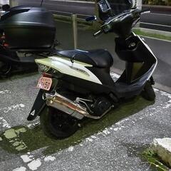 アドレスV125系専用武川パワーサイレントオーバルマフラーセットの画像