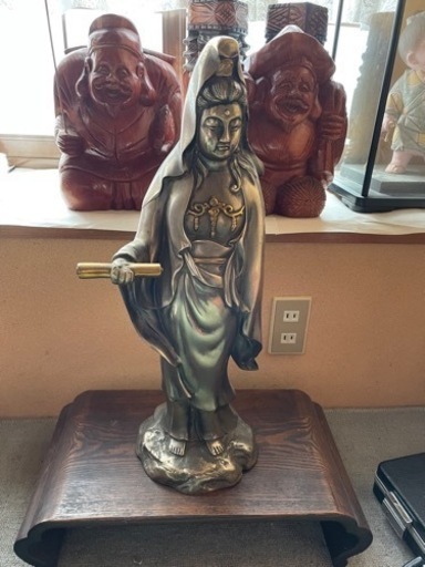 古美術　観音様