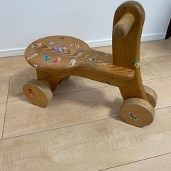 木製の車【受渡予定者決定済】の画像
