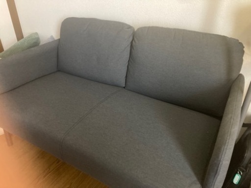 最終値下げ！2人がけソファー　美品