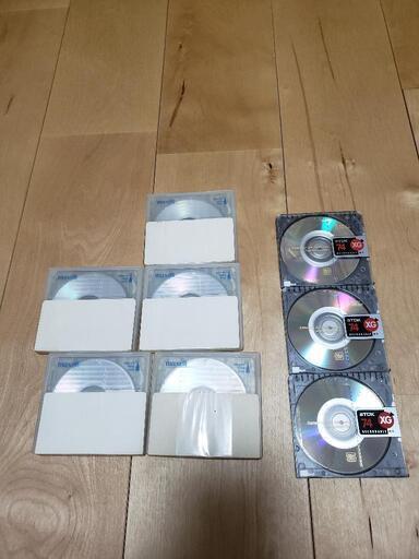 MD(ミニディスク)おそらく未使用品8枚