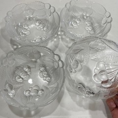 昭和レトロ　ガラスボウル　さくらんぼの画像