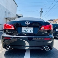 レクサス　IS250 フルカスタム　スピンドルグリル　ISF4本出しマフラーの画像