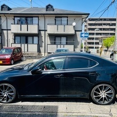 レクサス　IS250 フルカスタム　スピンドルグリル　ISF4本出しマフラーの画像