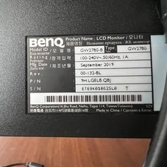 BenQ Gaw2780 27インチ、拡張、ディスプレイのみの画像