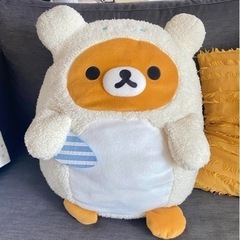 リラックマのふわふわぬいぐるみクッション