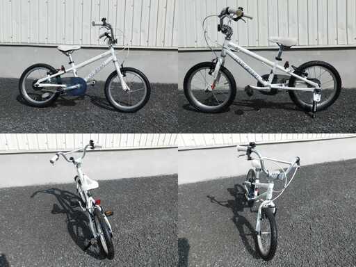 LOUIS GARNEAU LGS-J16　ルイガノ　キッズバイク　アルミフレーム採用の軽量でシンプルなキッズバイク　タイヤ16インチ　LG WHITE　車体良好!　自589