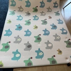 ぞうさんマット☆木目調マット①