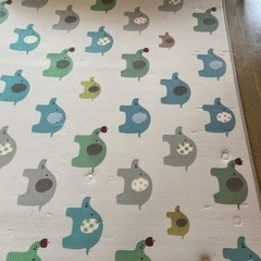 ぞうさんマット☆木目調マット①の画像