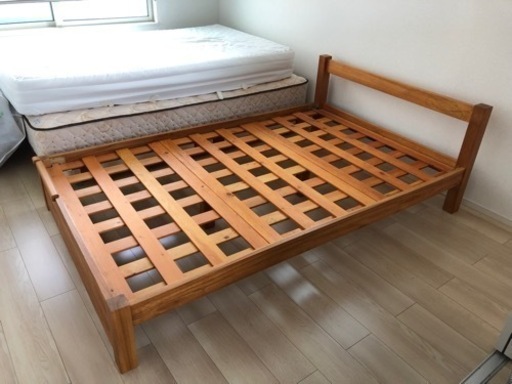 unico ブレス　BREATH セミダブル　ベットフレーム