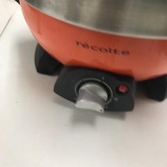 取引場所　南観音　K 2304-848  recolte POT DUO 汚れ　キズあり　あみ、グリルプレートなしの画像