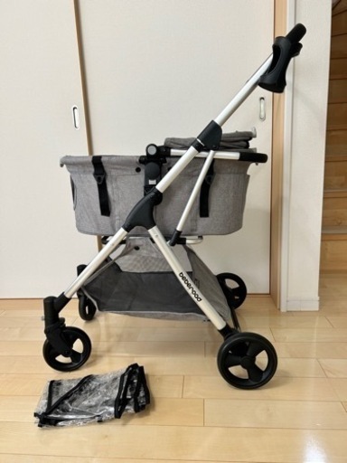 【お受け渡し決定】ペット用カート　バギー　BEBEROAD PETS シルバープラス