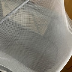 (お取引中)少々難あり　ベビーベッド　蚊帳　簡易の画像