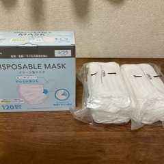 不織布マスク プリーツ型　アイリスオーヤマ