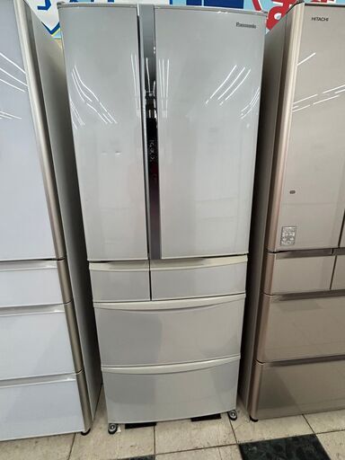 【引取限定】Panasonic NR-FV46V-H 冷蔵庫 455L 2015年 中古品【小倉南区葛原東】