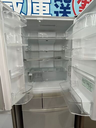 【引取限定】Panasonic NR-FV46V-H 冷蔵庫 455L 2015年 中古品【小倉南区葛原東】