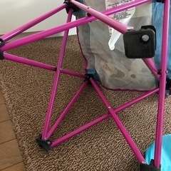 アウトドア子供チェアの画像