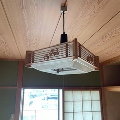 照明器具　和風　昭和　レトロ　美品　和室　電球の画像