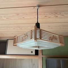 照明器具　和風　昭和　レトロ　美品　和室　電球の画像