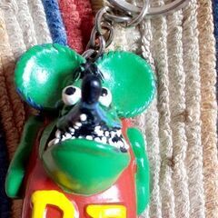 🐭Rat Fink キーホルダー レア物 2005の画像