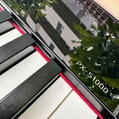 CASIO / 電子ピアノ / PX-S1000 フットペダル・純正外スタンド付き【F0048】の画像