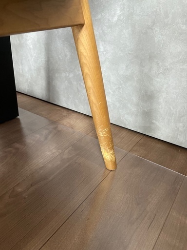 河口家具　チェア　KTチェア　ナチュラル　ブラック
