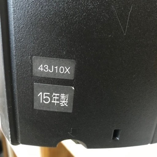 #7283 TOSHIBA 43J10X 43インチ　液晶カラーテレビ　美品
