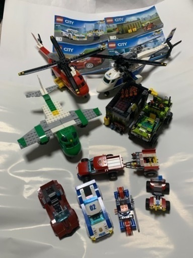 LEGO、レゴ、シティ、黄色アイディアボックス、大量セット