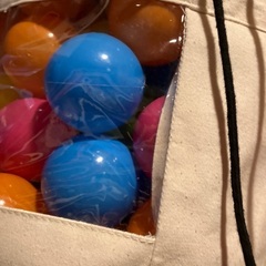 ボールプールのボール、アンパンマンのブロックケース