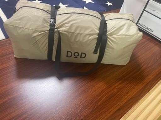 DOD ワンタッチテント　ツーリングテントほぼ新品　前室ありタイプ