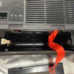 レトロなカセットデッキの画像