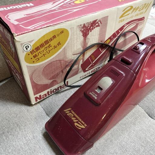 ナショナル　ハンドクリーナー　掃除機